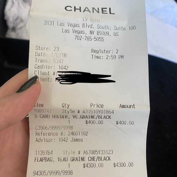 SOLD Chanel chevron grained calfskin boy bag - Picture 8 of 8